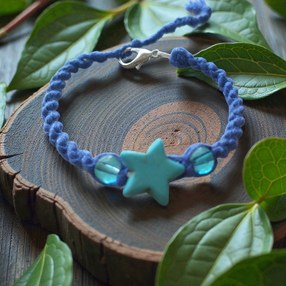 Blue Star Bracelet